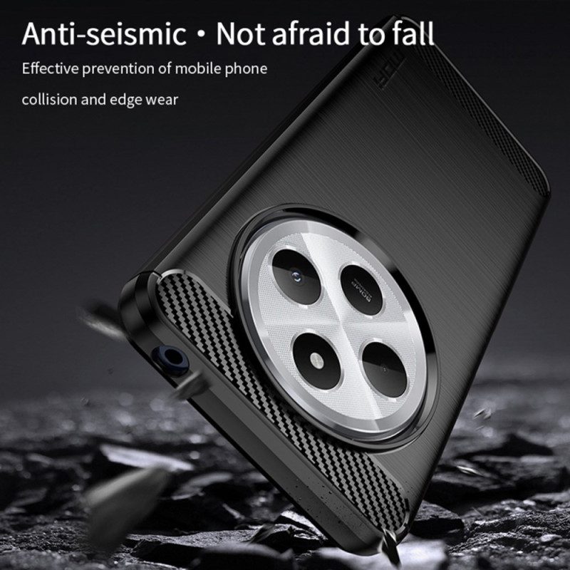 Case Poco C75 Puhelinkuoret Harjattu Hiilikuitu Mofi