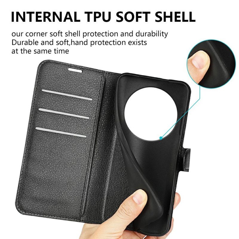 Kotelot Poco C75 Litsikuvioinen Tekonahka