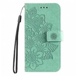 Kotelot Poco C75 Mandalakuvio Nauhalla Suojakuori