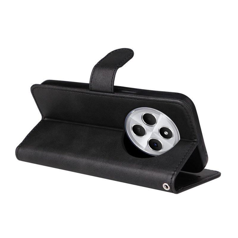 Kotelot Poco C75 Nahkajäljitelmä Hihnalla