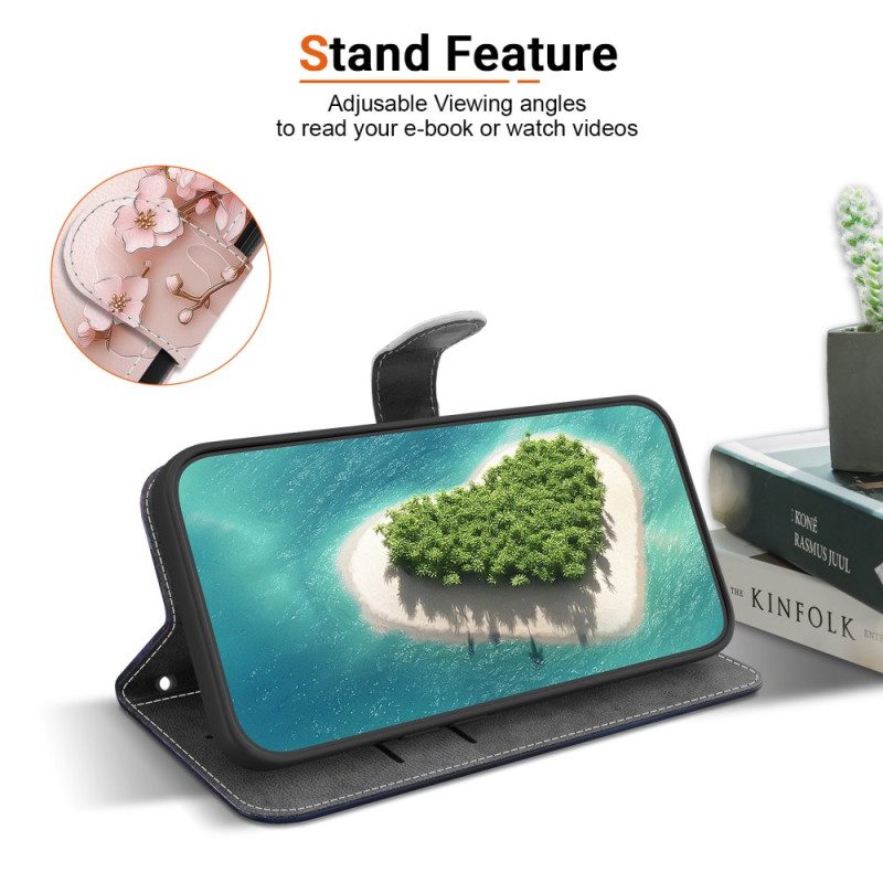 Kotelot Poco C75 Ruusukultaiset Kukat