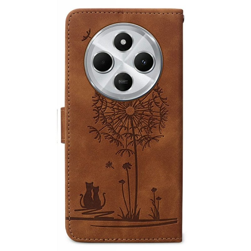 Kotelot Poco C75 Voikukkakuvio Ja Hihna