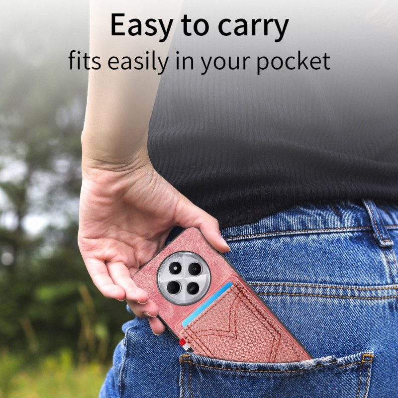 Kuori Poco C75 Farkkukuvioinen Korttikotelo Suojakuori