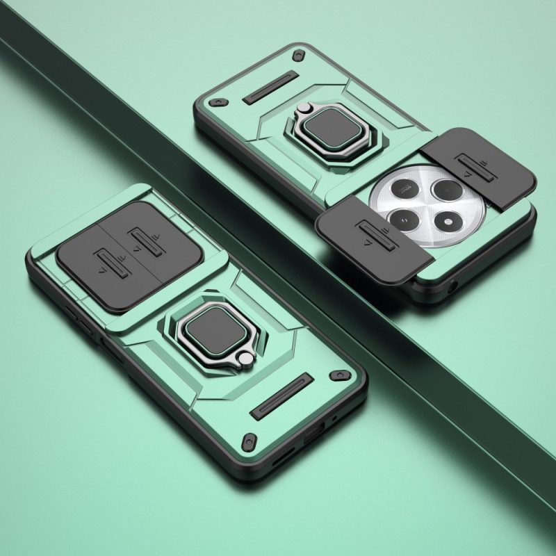 Kuori Poco C75 Kestävä Rengaskotelo Liukuvalla Linssinsuojalla