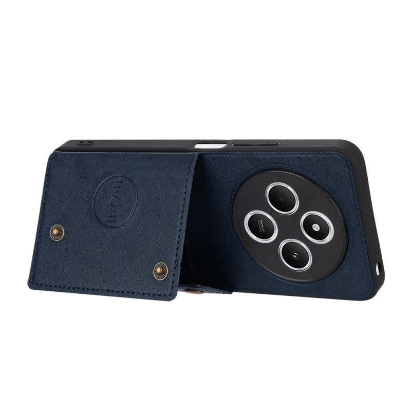 Kuori Poco C75 Nahkakuvioinen Korttikotelo Ja -teline Suojakuori