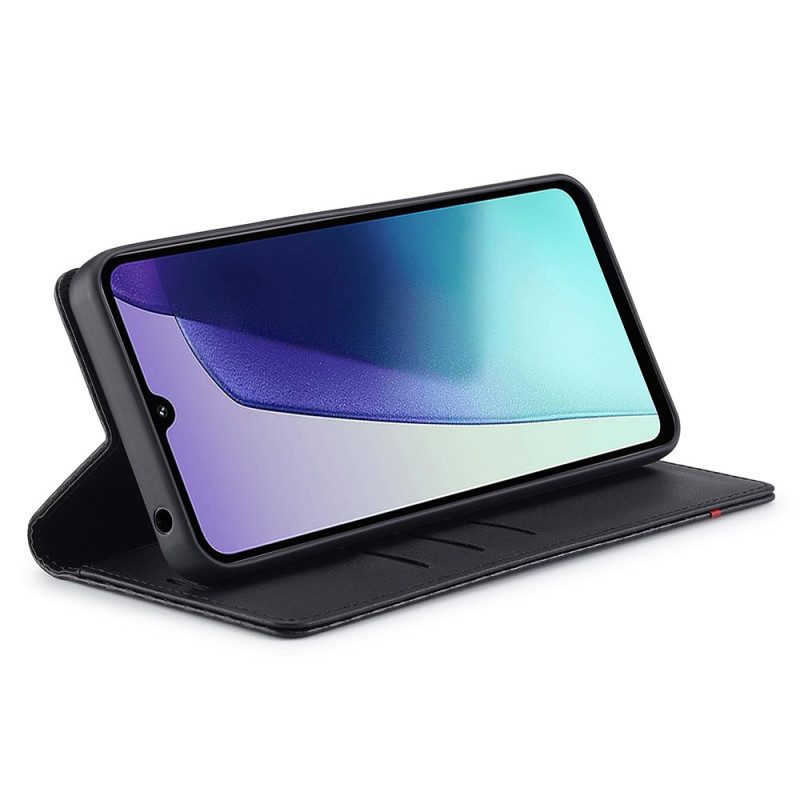 Nahkakotelo Poco C75 Hiilikuitukuvio Suojakuori