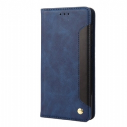 Nahkakotelo Poco C75 Kaksisävyinen Suojakuori