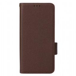 Nahkakotelo Poco C75 Litsikuvio Ja Hihna