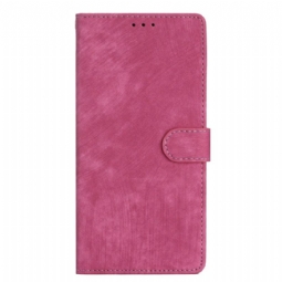 Nahkakotelo Poco C75 Mokkanahkaefekti Hihnalla