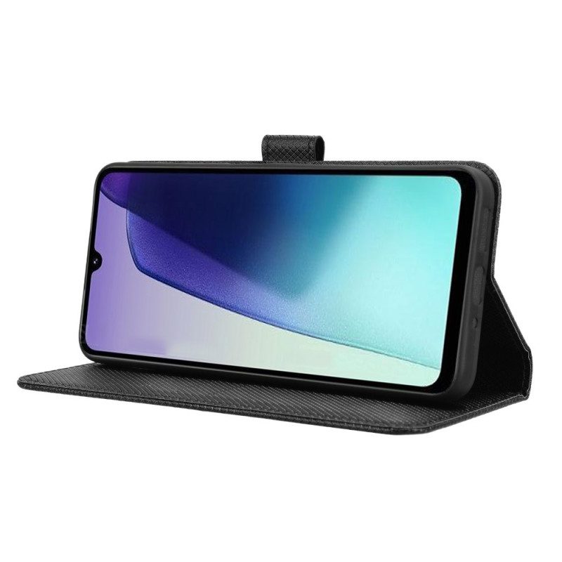 Nahkakotelo Poco C75 Pisteet Hihnalla