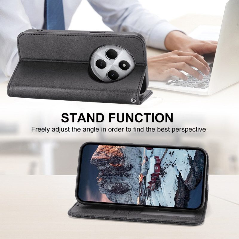 Nahkakotelo Poco C75 Timanttikuvio