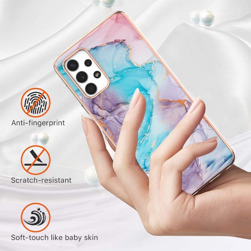 Kuori Samsung Galaxy A13 4G Sininen Marmori