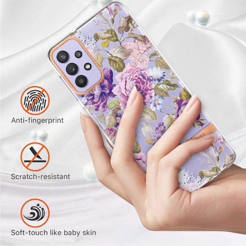 Kuori Samsung Galaxy A13 4G Violetti Pioni