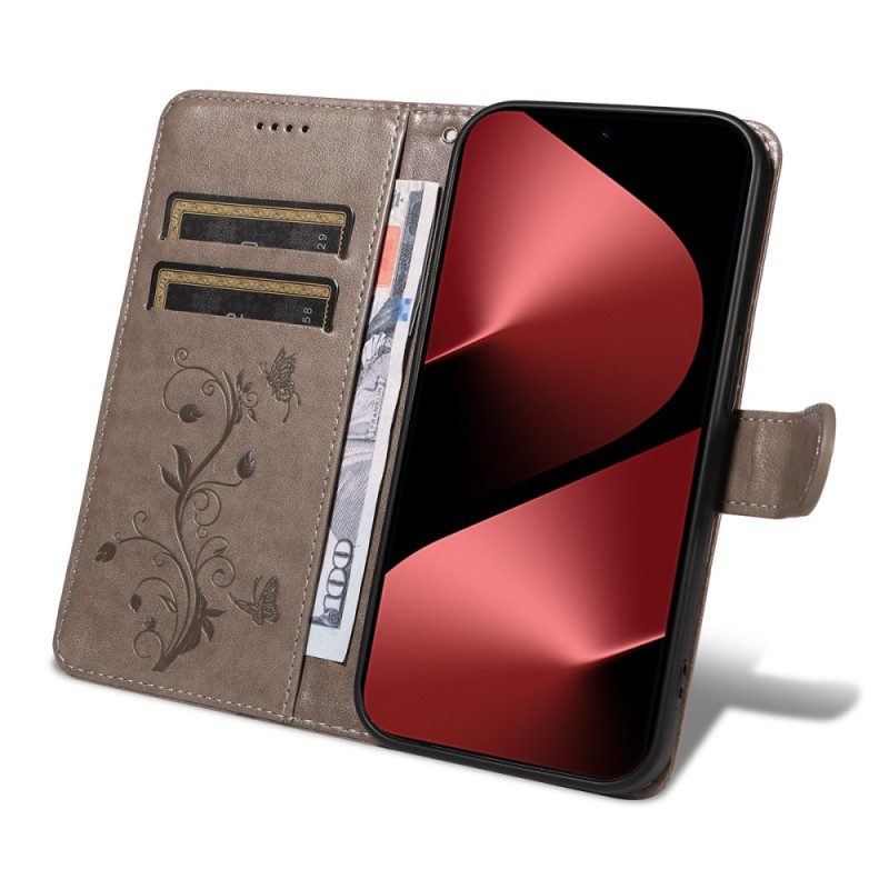 Kotelot Huawei Pura 80 Pro Kukkakuvio Suojakuori