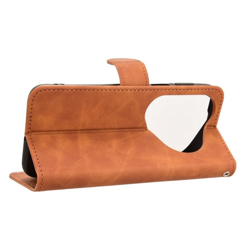 Kotelot Huawei Pura 80 Pro Mokkanahkaefekti