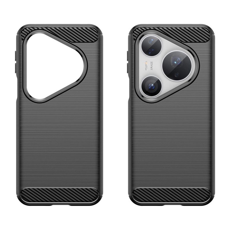 Kuori Huawei Pura 80 Pro Harjattu Hiilikuitu Suojakuori