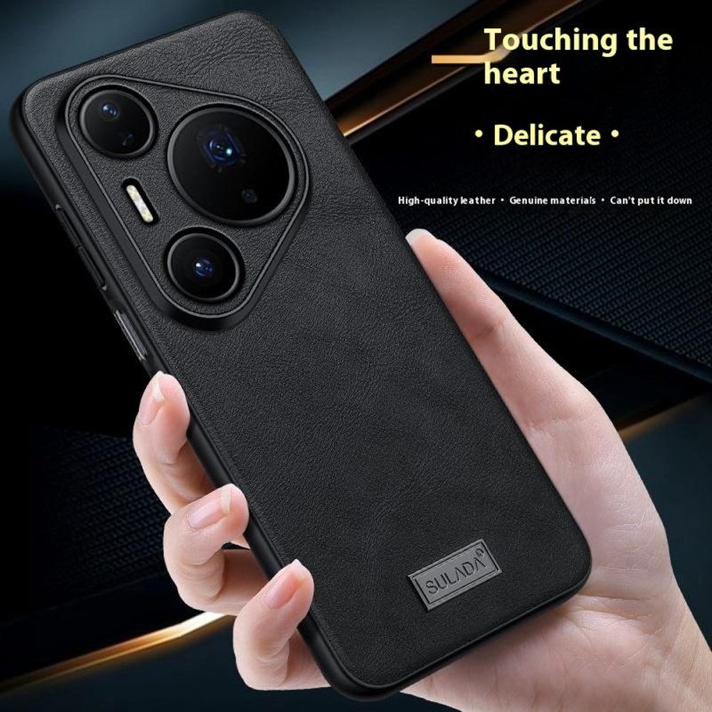 Kuori Huawei Pura 80 Pro Sulada Nahkaefekti