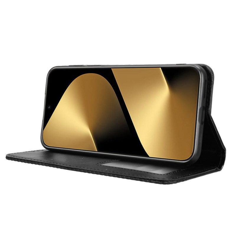 Nahkakotelo Huawei Pura 80 Pro Vintage-reunus