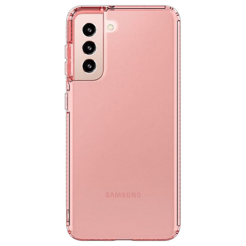 Kuori Samsung Galaxy S21 5G Hemming Pehmeä Puoliläpinäkyvä