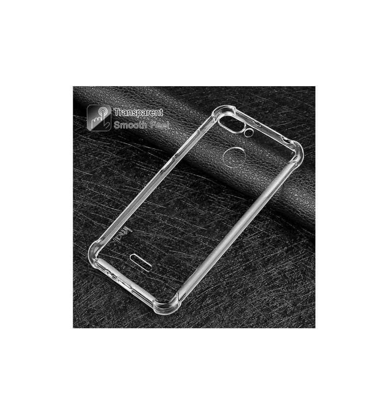 Kuori Xiaomi Redmi 6 Alkuperäinen Transparent Class Protect + Suojakalvo