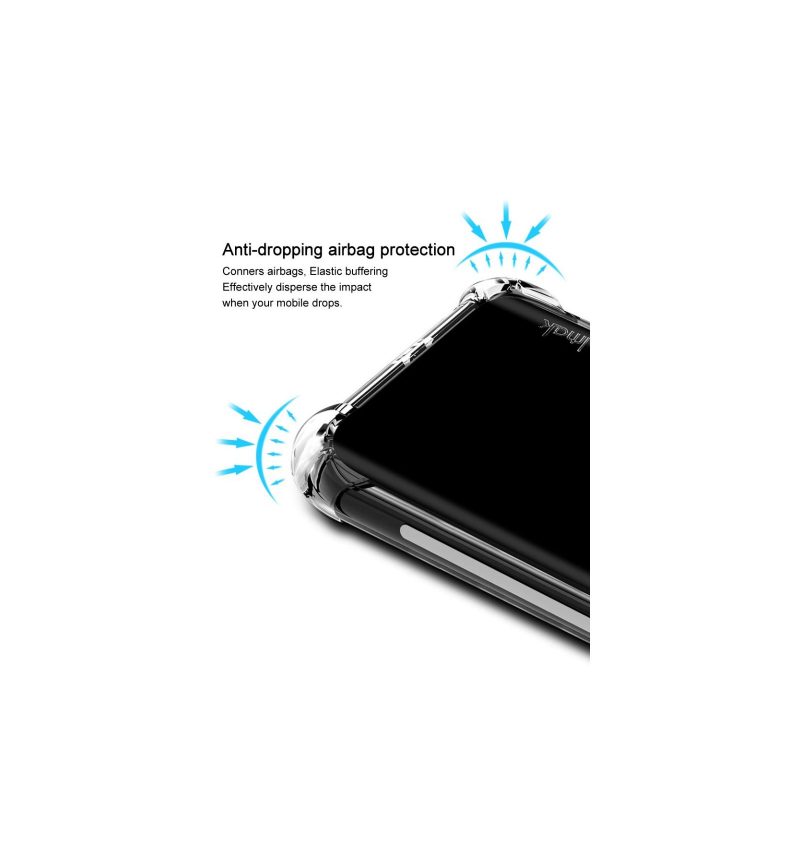 Kuori Xiaomi Redmi 6 Alkuperäinen Transparent Class Protect + Suojakalvo