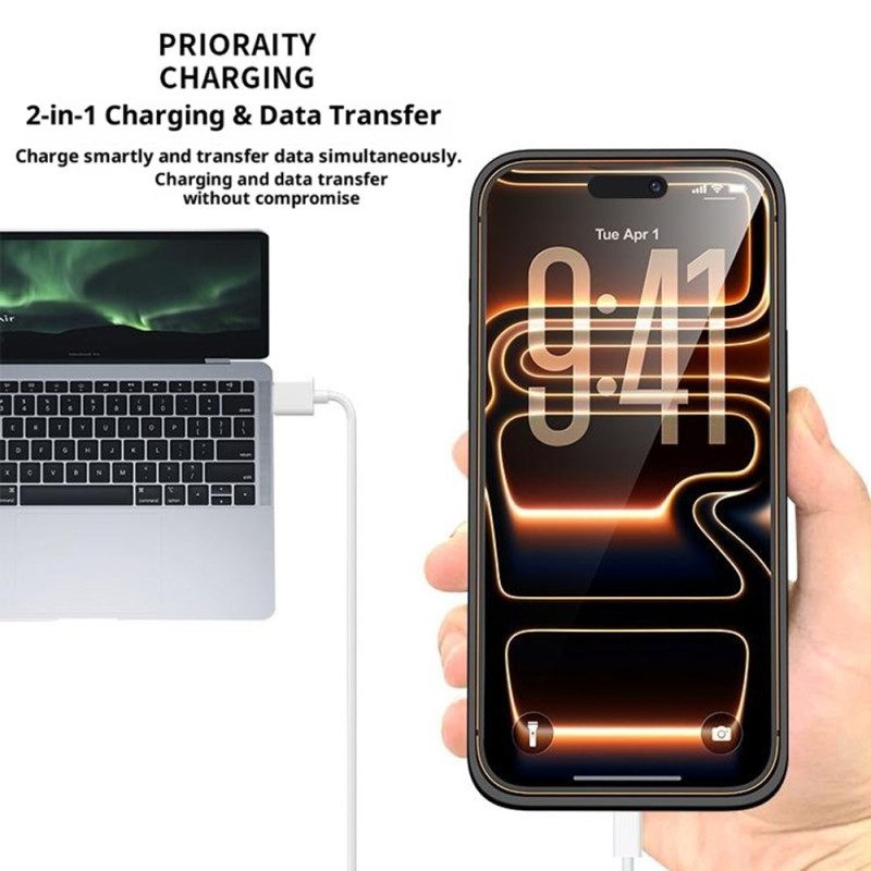 5000 Mah Ulkoinen Akkukotelo iPhone 17 Prolle Sisäänrakennetulla Telineellä