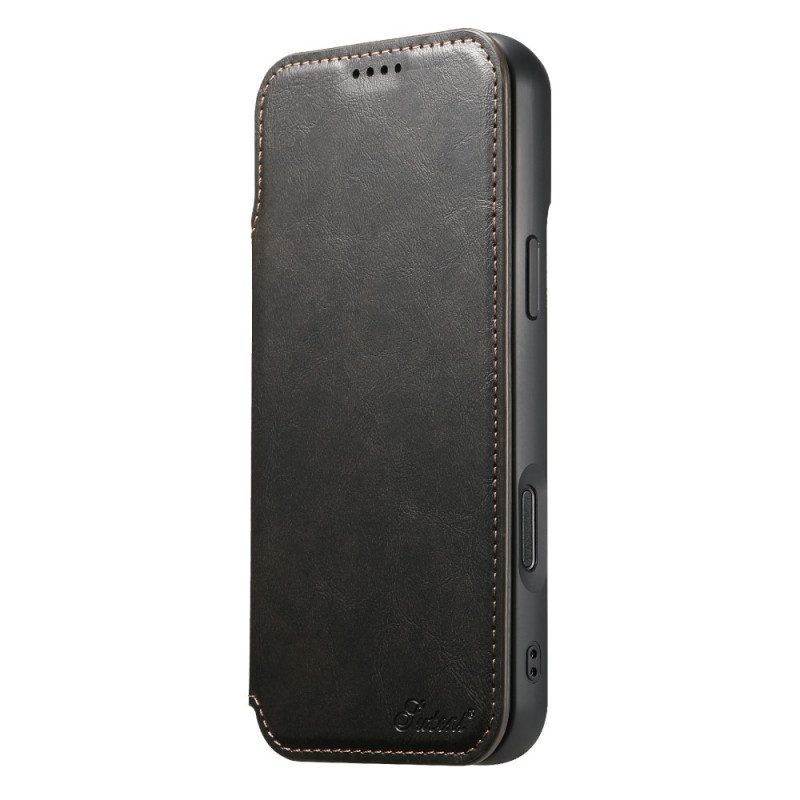 Kuoret iPhone 17 Pro Magsafe-yhteensopiva Nahkajäljitelmä