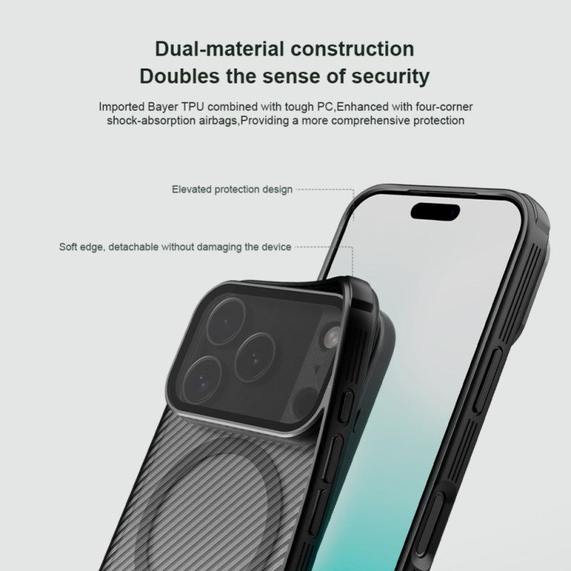 Kuori iPhone 17 Pro Camshield -potkuri Magneettinen Nillkin