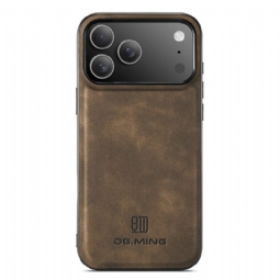 Kuori iPhone 17 Pro Dg.ming Nahkajäljitelmä
