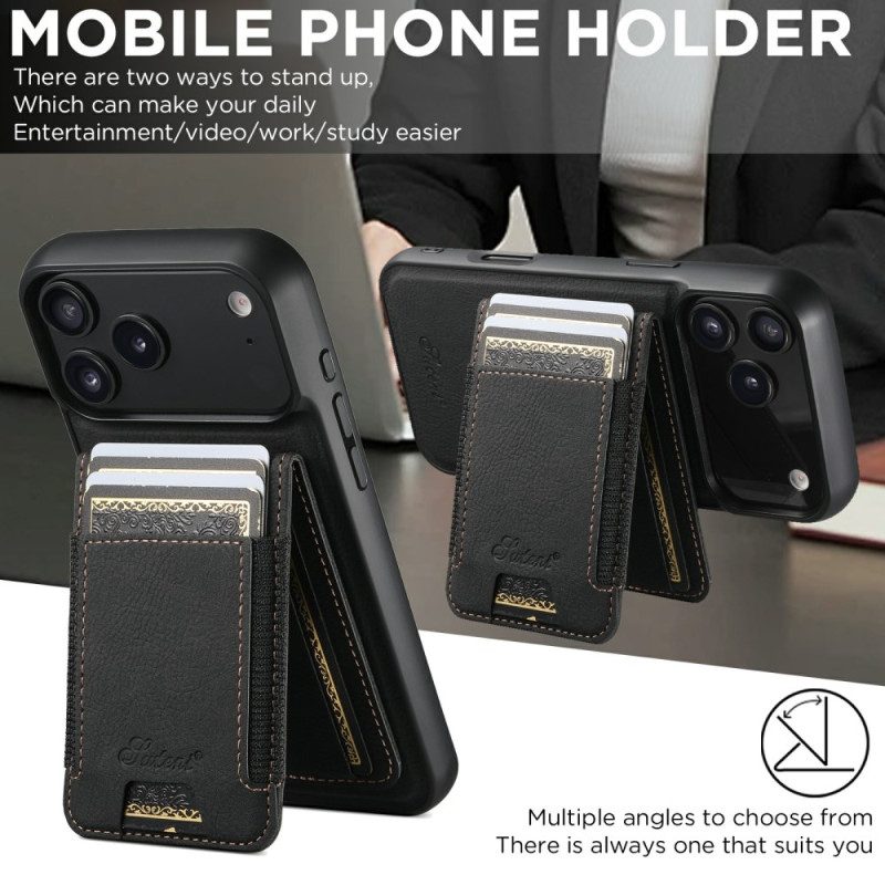 Kuori iPhone 17 Pro Magsafe 2-in-1 Irrotettava Korttikotelo