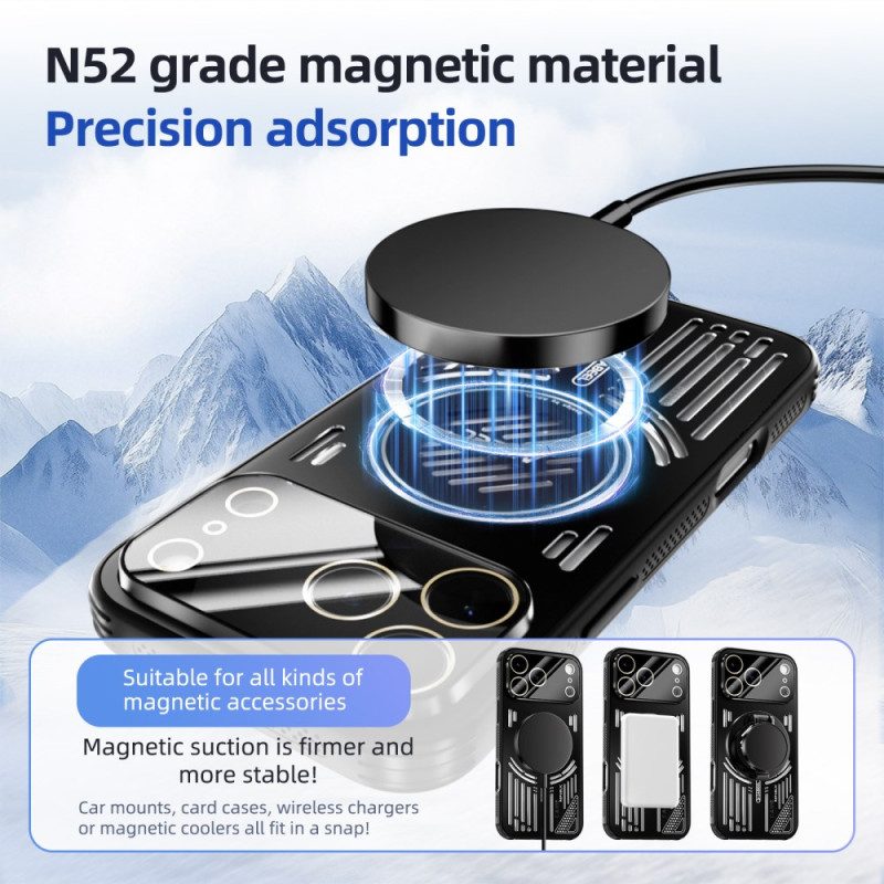 Kuori iPhone 17 Pro Magsafe Abbel-lämmönpoistolla