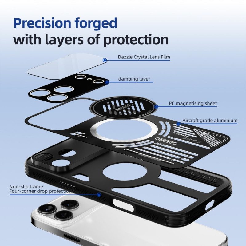 Kuori iPhone 17 Pro Magsafe Abbel-lämmönpoistolla