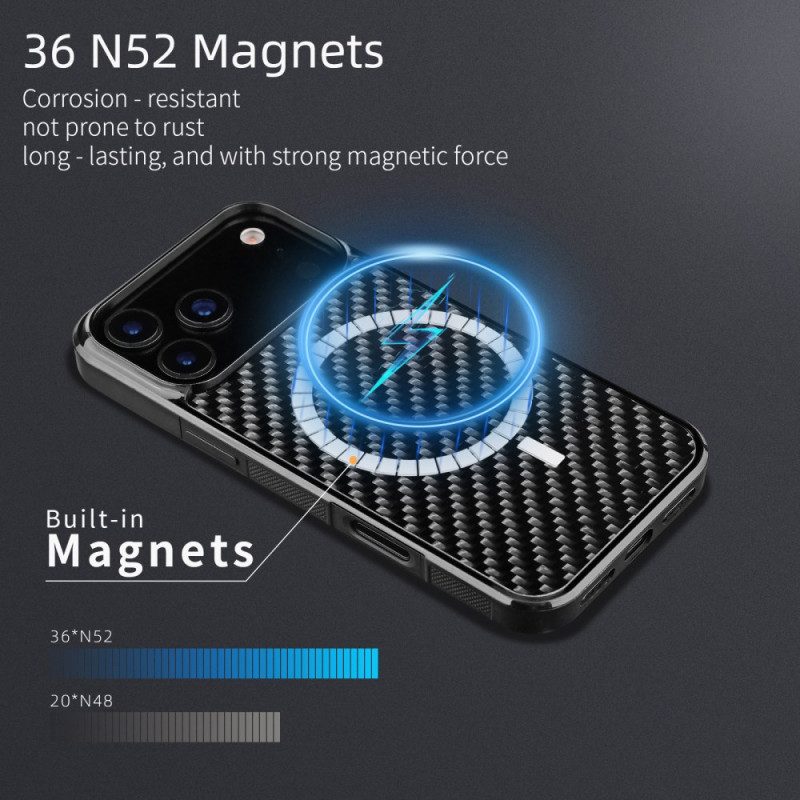 Kuori iPhone 17 Pro Magsafe Aramidikuitu