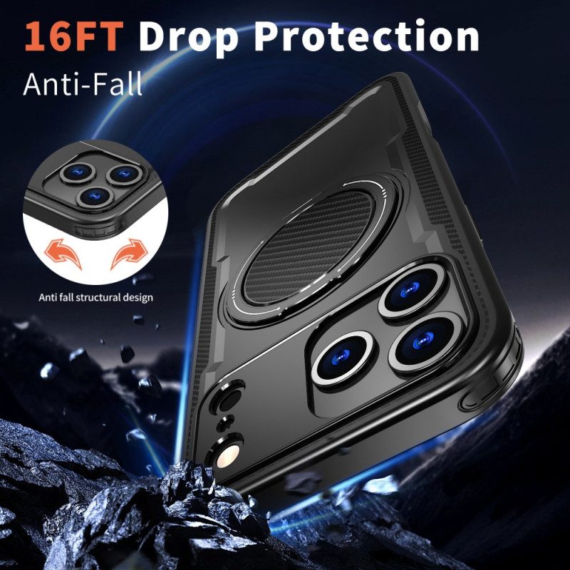 Kuori iPhone 17 Pro Magsafe Rugged -yhteensopiva Rengaskiinnikkeen Kanssa Suojakuori