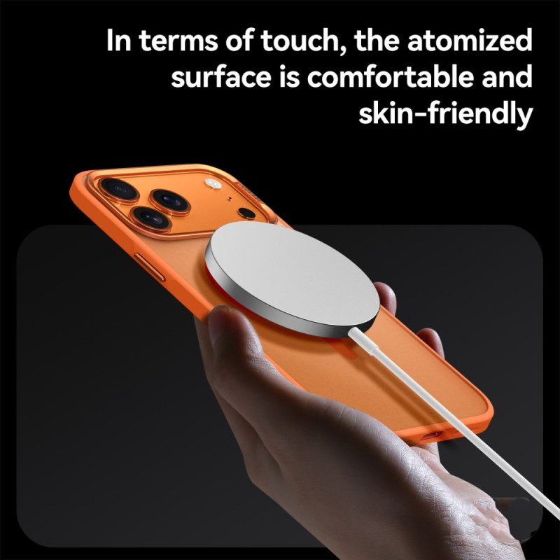 Kuori iPhone 17 Pro Magsafe-yhteensopiva Puoliläpinäkyvä