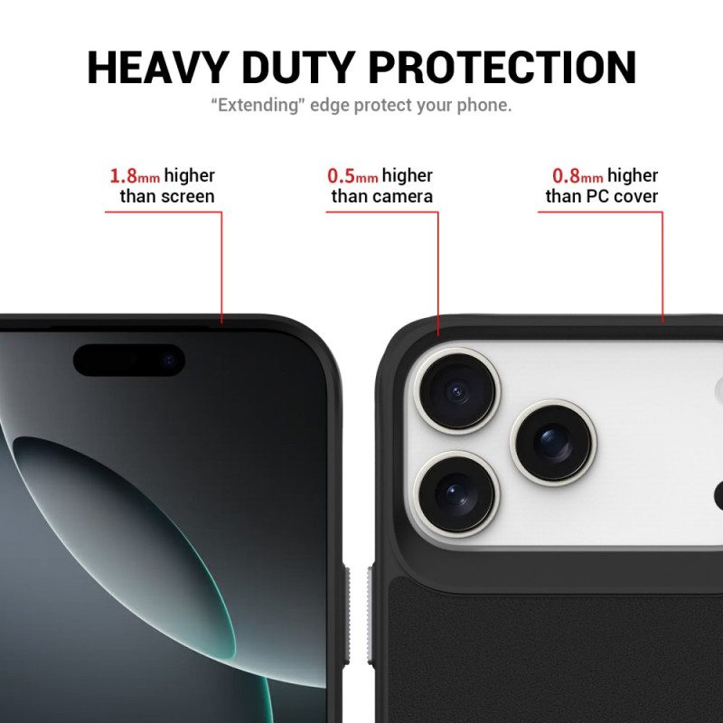 Kuori iPhone 17 Pro Magsafe-yhteensopiva Sisäänrakennetun Jalustan Kanssa Suojakuori