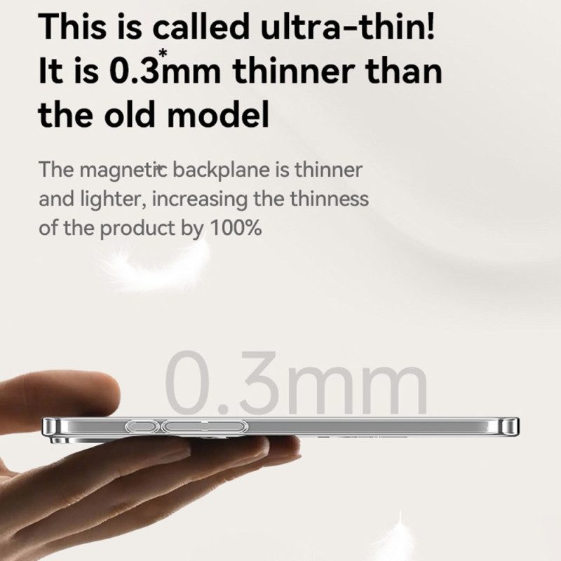 Kuori iPhone 17 Pro Magsafe-yhteensopiva Taittuva Jalusta