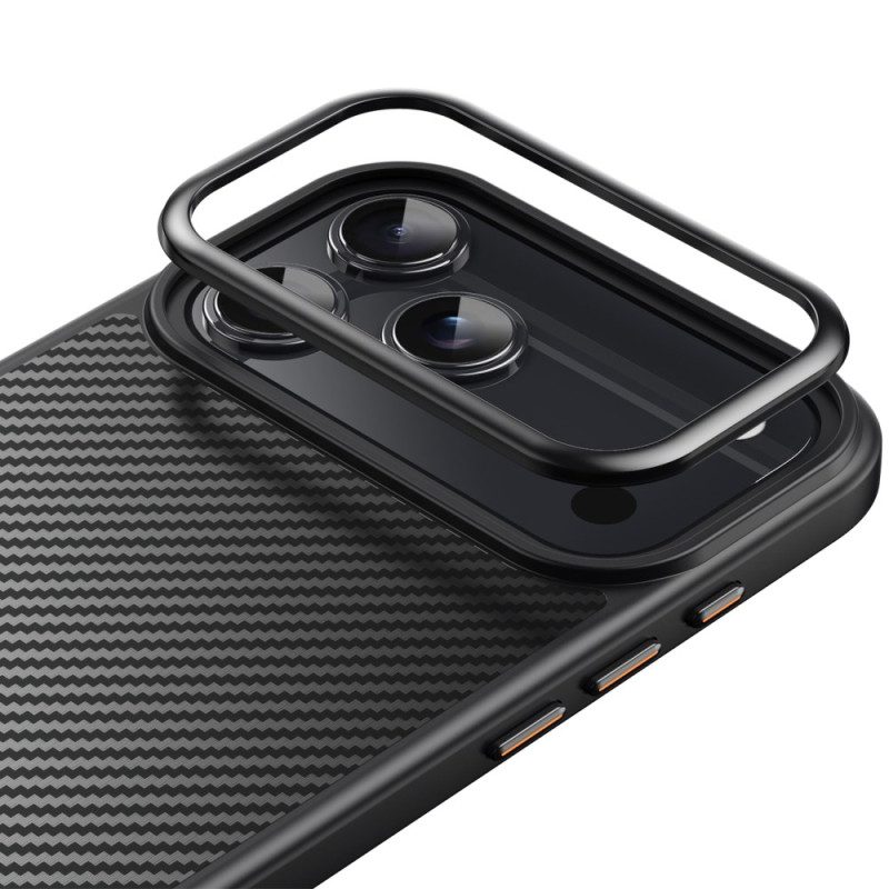 Kuori iPhone 17 Pro Magsafe-yhteensopiva Ultraohut Hiilikuituinen Näyttösuoja Suojakuori