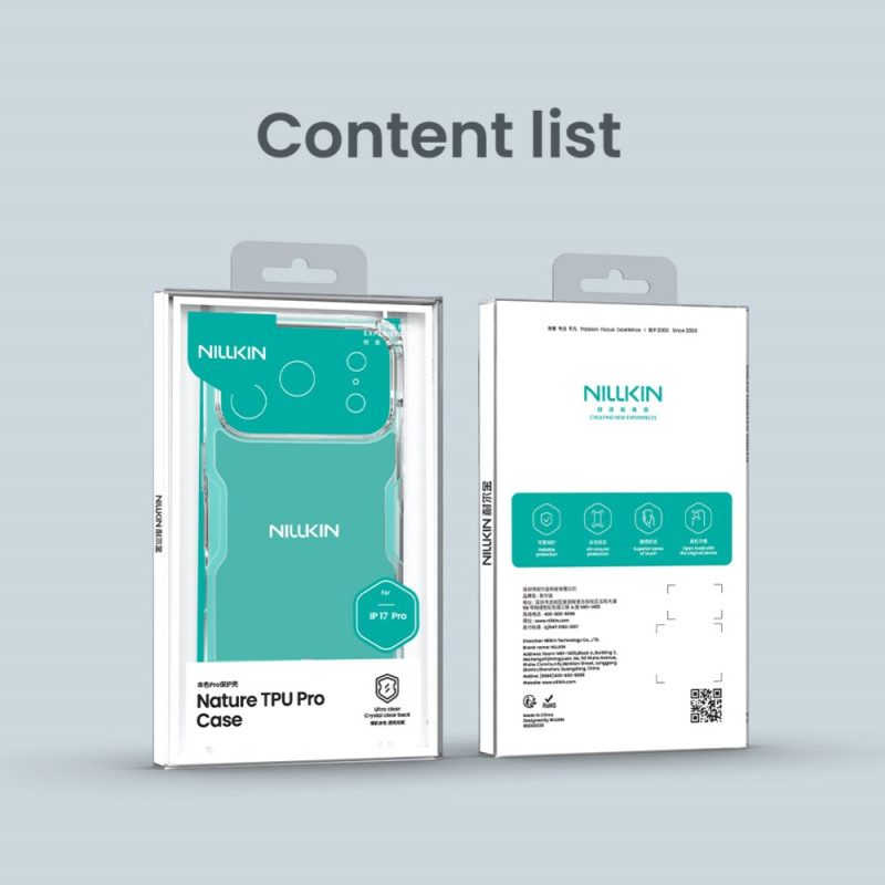Kuori iPhone 17 Pro Nature Pro -sarjan Nillkin