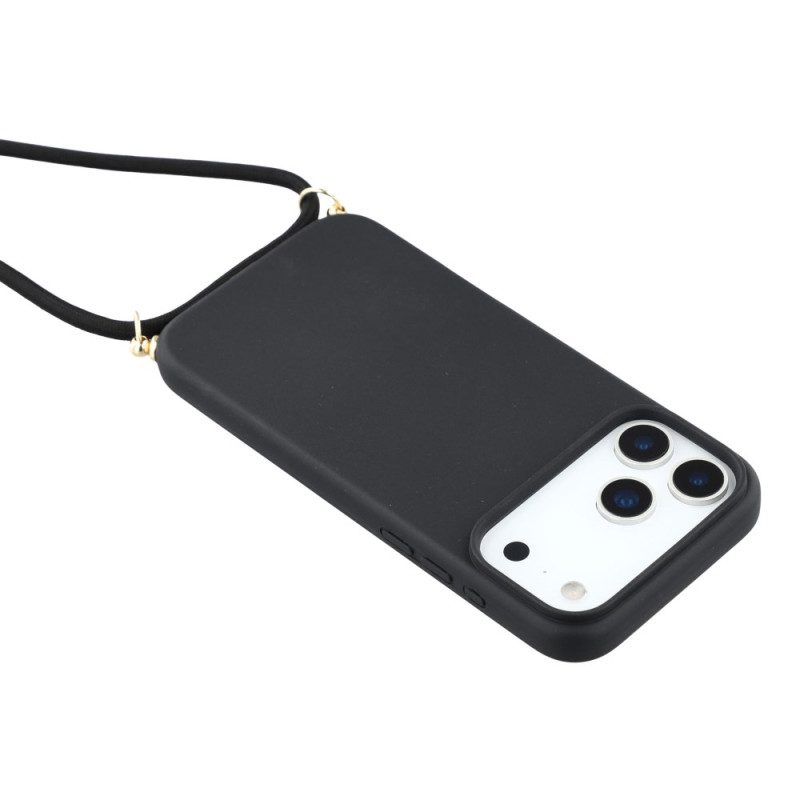 Kuori iPhone 17 Pro Silikoninauha