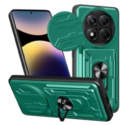 Case Xiaomi Redmi Note 14 Pro 4g Puhelinkuoret Erittäin Kestävä Jalustalla Ja Linssinsuojalla