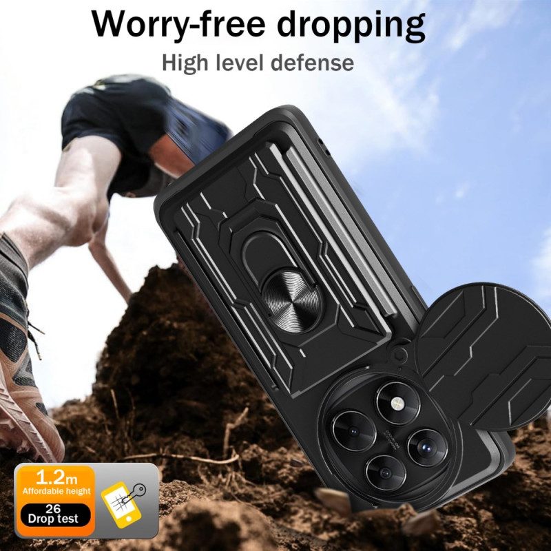 Case Xiaomi Redmi Note 14 Pro 4g Puhelinkuoret Erittäin Kestävä Jalustalla Ja Linssinsuojalla