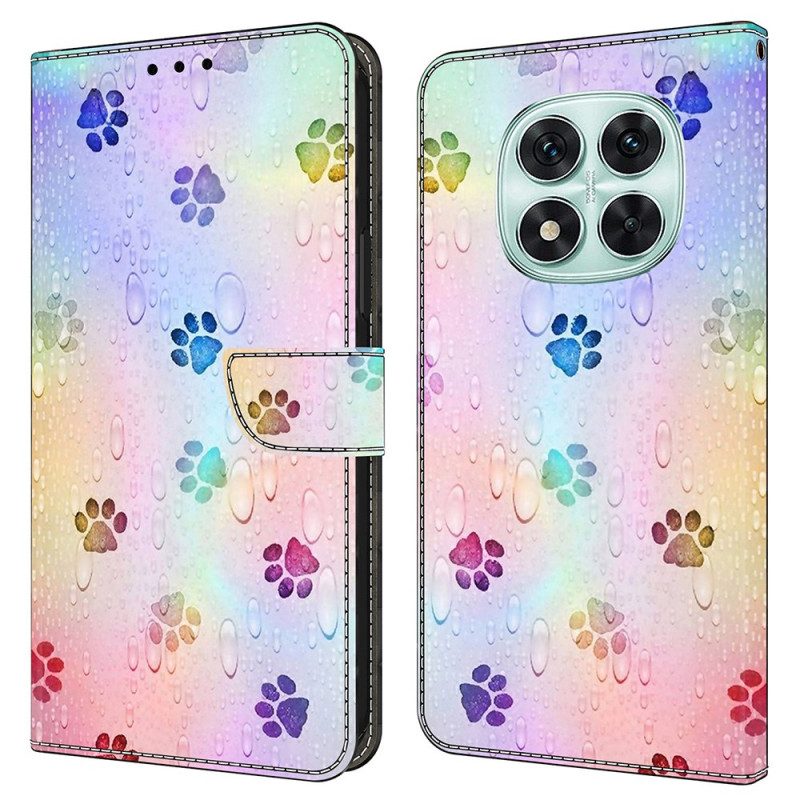 Kotelot Xiaomi Redmi Note 14 Pro 4g Kissan Tassunjäljet Suojakuori