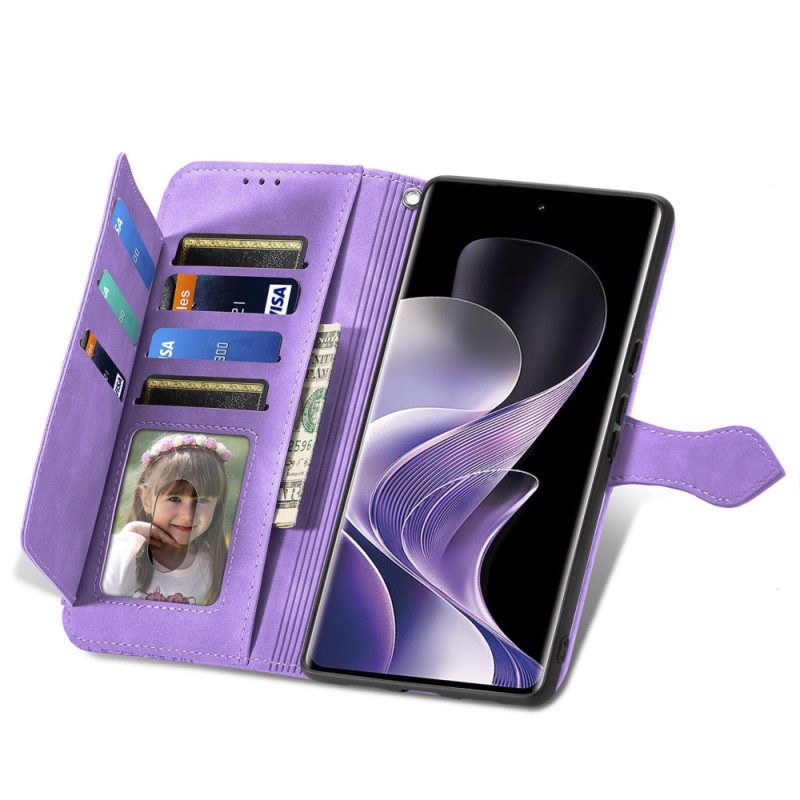 Kotelot Xiaomi Redmi Note 14 Pro 4g Puhelinkuoret Mokkanahkainen Pitsikuvio