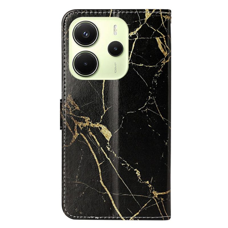 Kuoret Xiaomi Redmi Note 14 Pro 4g Musta Ja Kultainen Marmori
