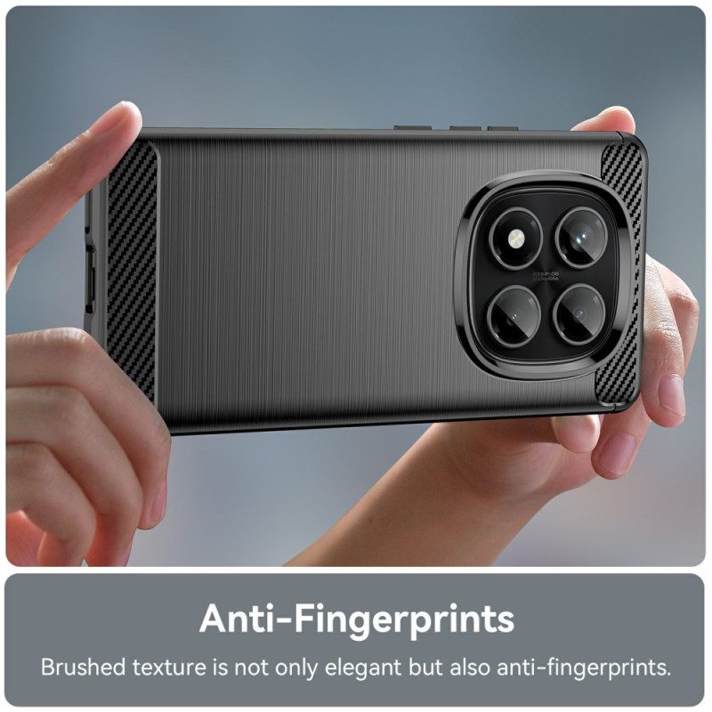 Kuori Xiaomi Redmi Note 14 Pro 4g Harjattu Hiilikuitu