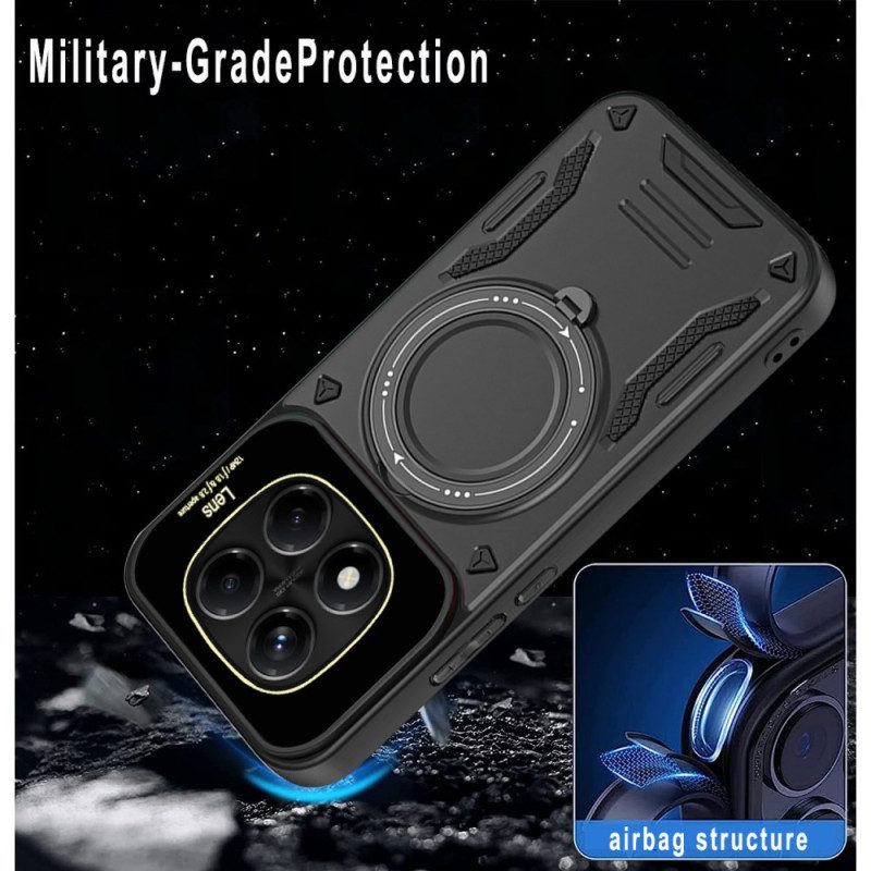 Kuori Xiaomi Redmi Note 14 Pro 4g Magneettinen Pyörivä Jalusta