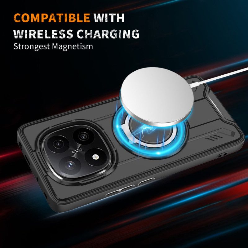 Kuori Xiaomi Redmi Note 14 Pro 4g Magsafe-yhteensopiva Pyörivän Jalustan Kanssa
