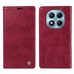 Nahkakotelo Xiaomi Redmi Note 14 Pro 4g Vintage Yikatu