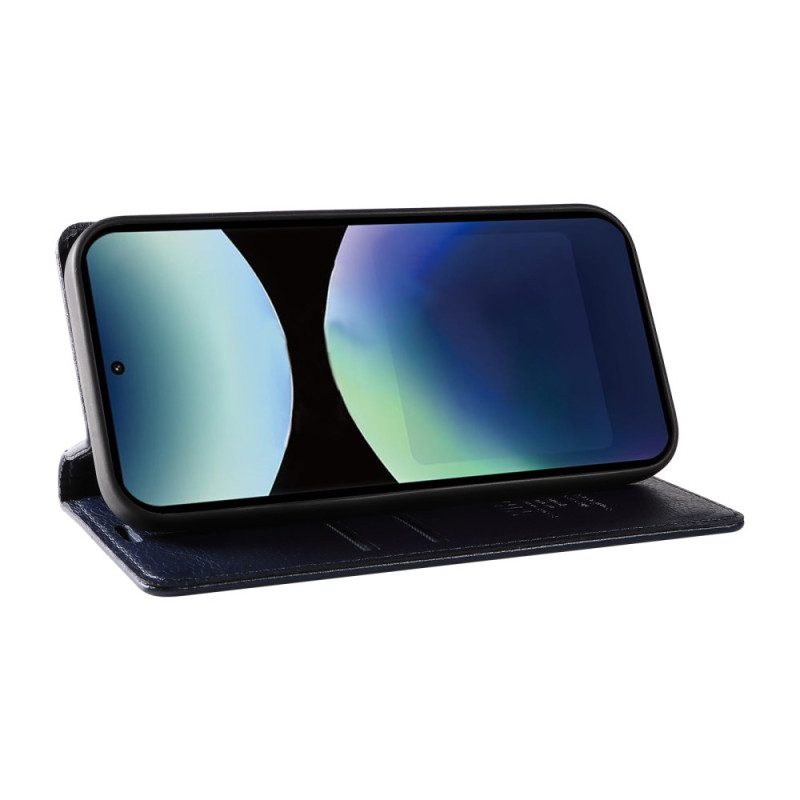 Nahkakotelo Xiaomi Redmi Note 14 Pro 4g Vintage Yikatu